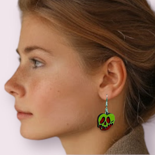 Poison Apple Dangle Earrings