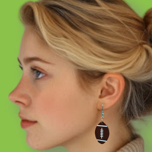 Football Earrings