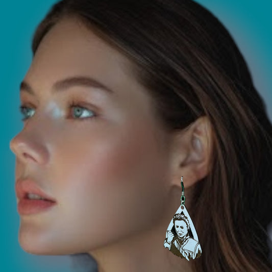 Masked Killer Dangle Earrings