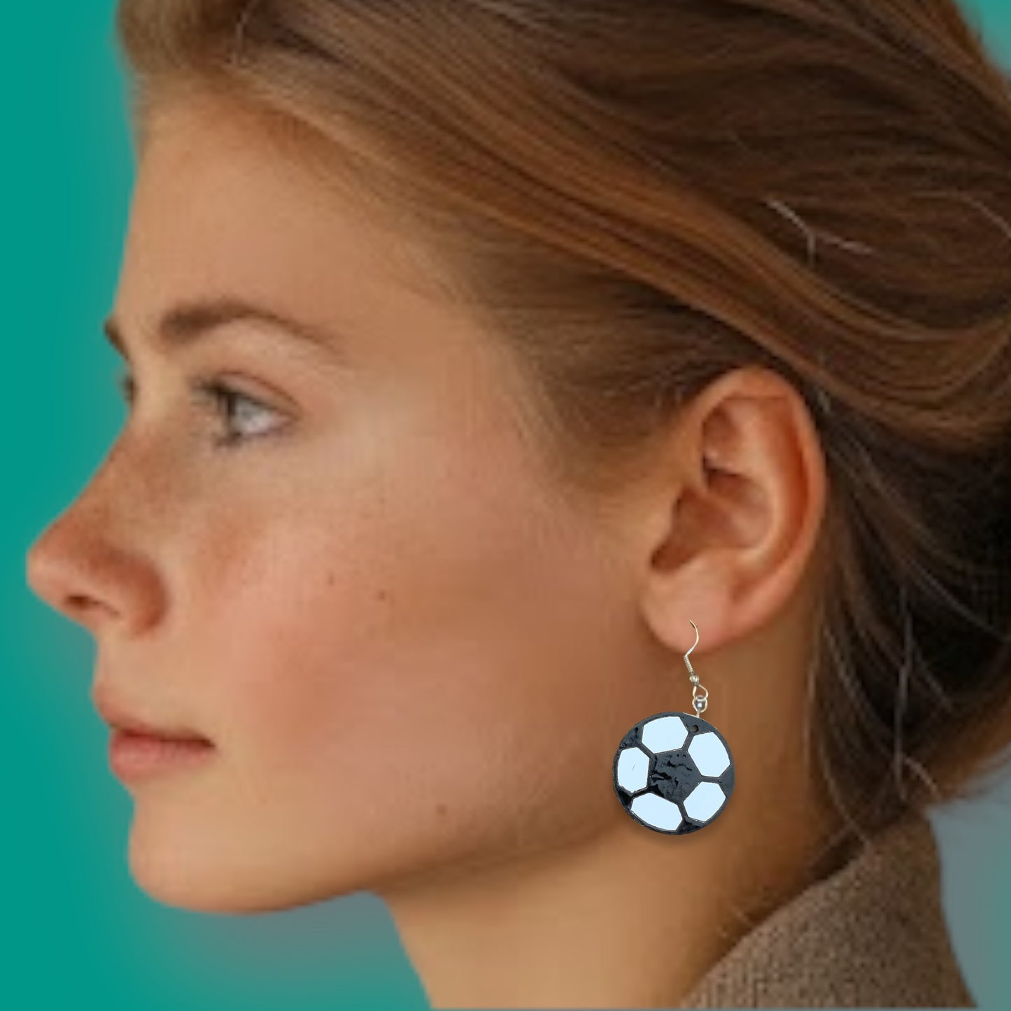 Soccer Earrings