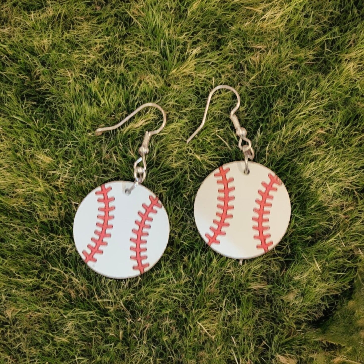 Baseball Earrings