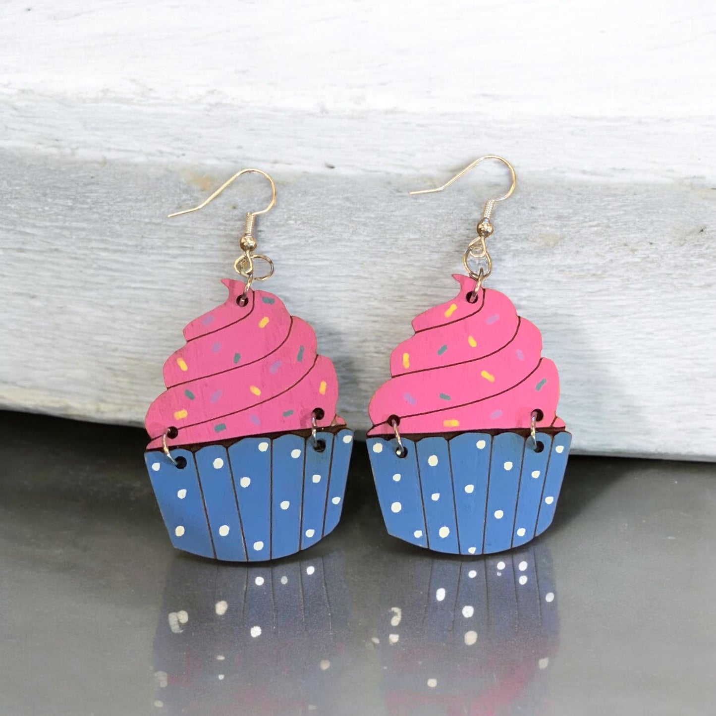 Cupcake Earrings