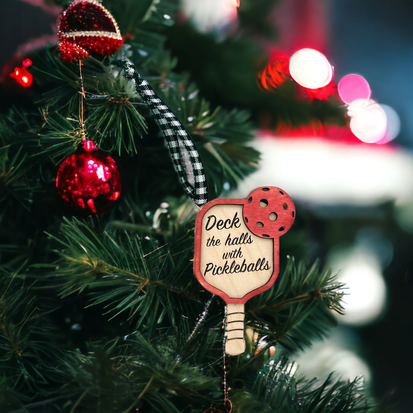 Pickleball Ornament