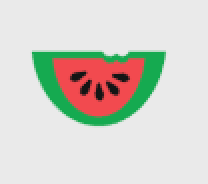 Interchangeable Porch Watermelon Piece