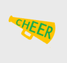 Interchangeable Cheer Piece