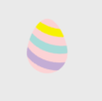 ﻿﻿Interchangeable Easter Egg Piece