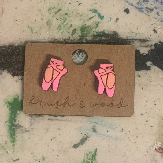 Ballet Slippers Studs